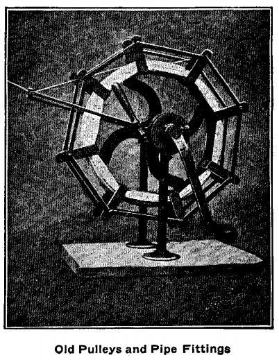 Old Pulleys and Pipe Fittings