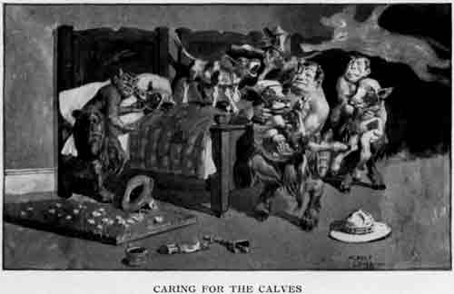 CARING FOR THE CALVES