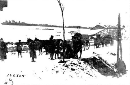 Serving Mess To Battery D Along The Road Serving Mess To Battery D Along The Road