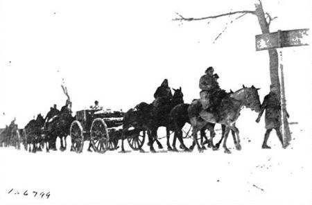 Battery D On The Road In France Battery D On The Road In France