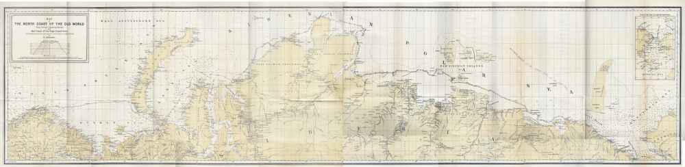 Map of the North Coast of the Old World from Norway to Behring's
    Straits,