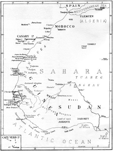 map of
western Africa Illustration: map of western Africa