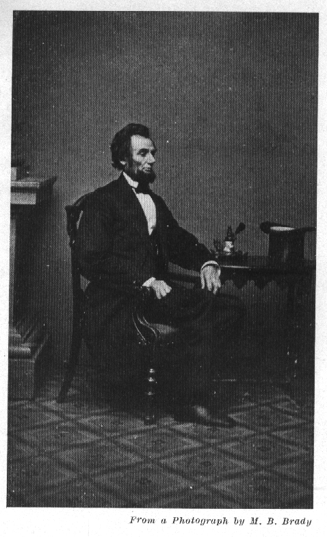 Abraham Lincoln in 1861 From a Photograph by M B
Brady